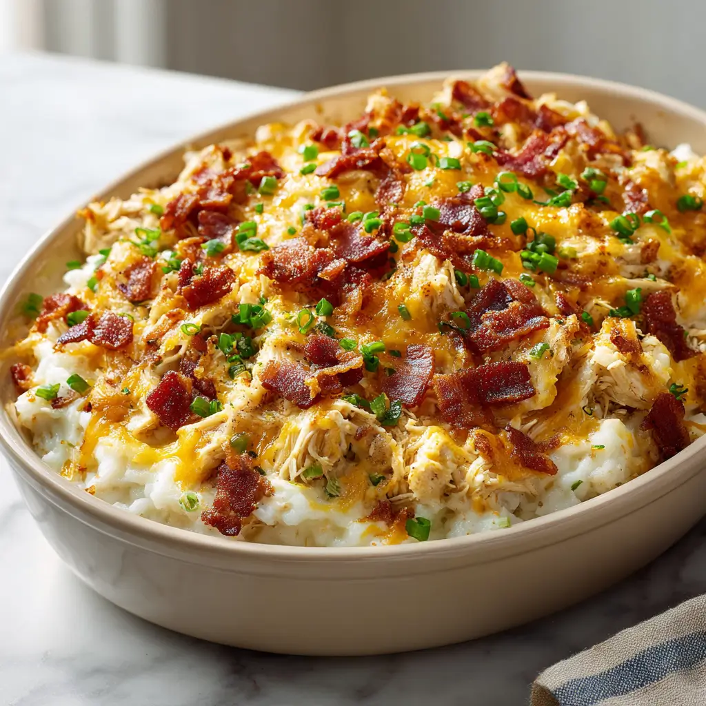 Classic Crack Chicken Casserole