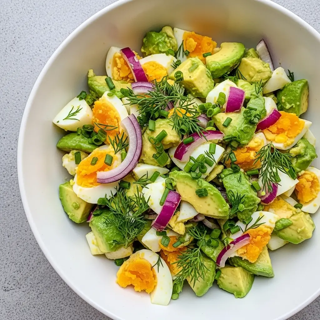 Keto Avocado Egg Salad