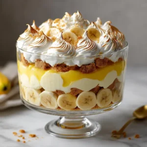 Old Fashioned Homemade Banana Pudding