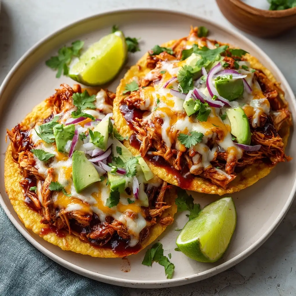 Bbq Chicken Tostadas