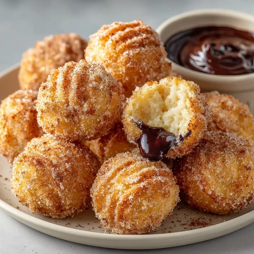 Crispy Air Fryer Churro Bites