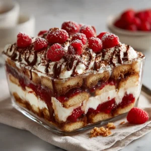 Fresh Raspberry Tiramisu Recipe