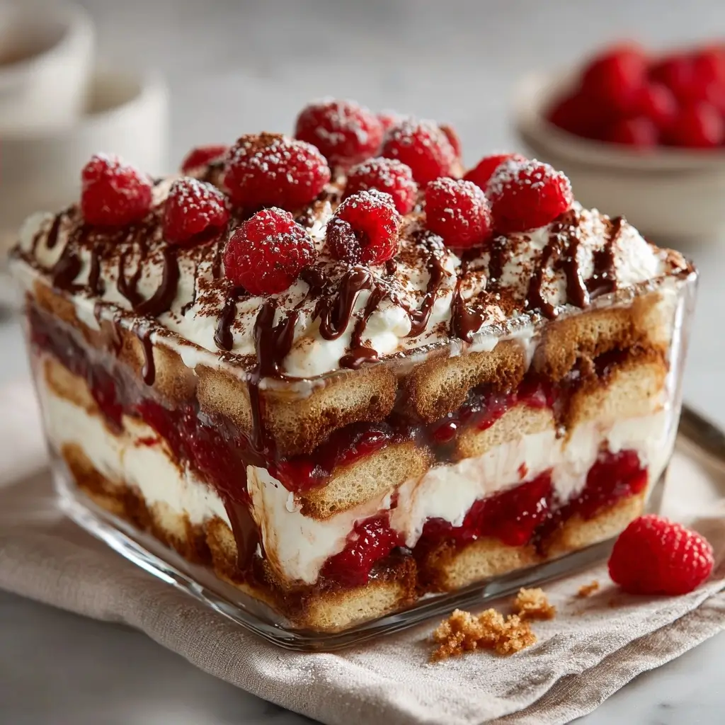 Fresh Raspberry Tiramisu Recipe