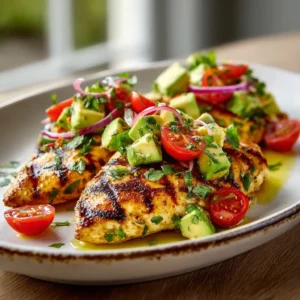 Grilled California Avocado Chicken