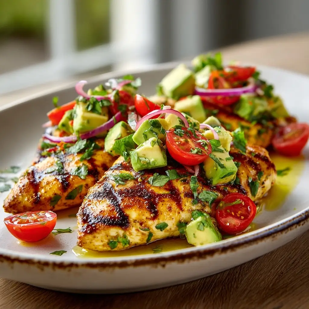 Grilled California Avocado Chicken