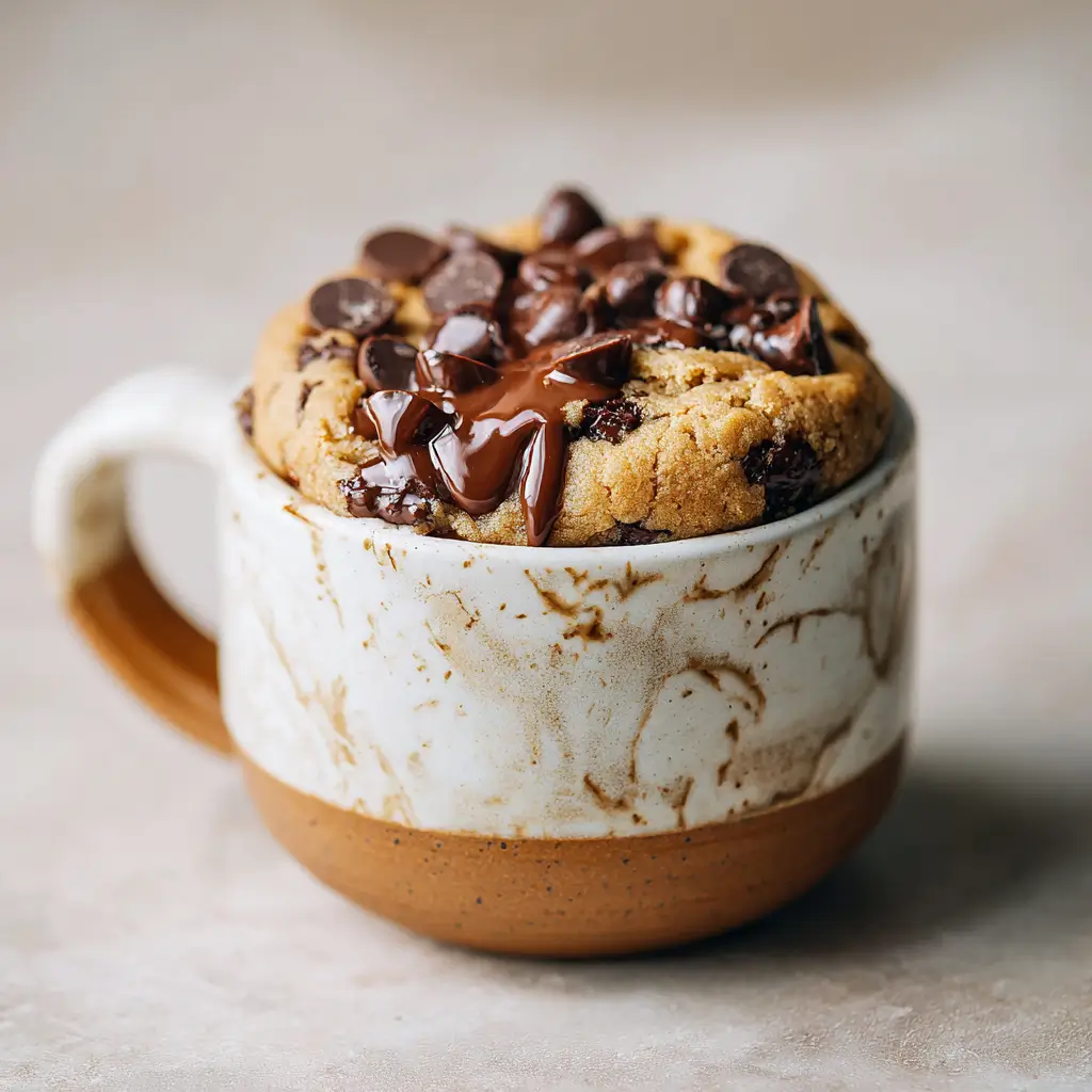 Microwave Chocolate Chip Mug Cookie Recipe