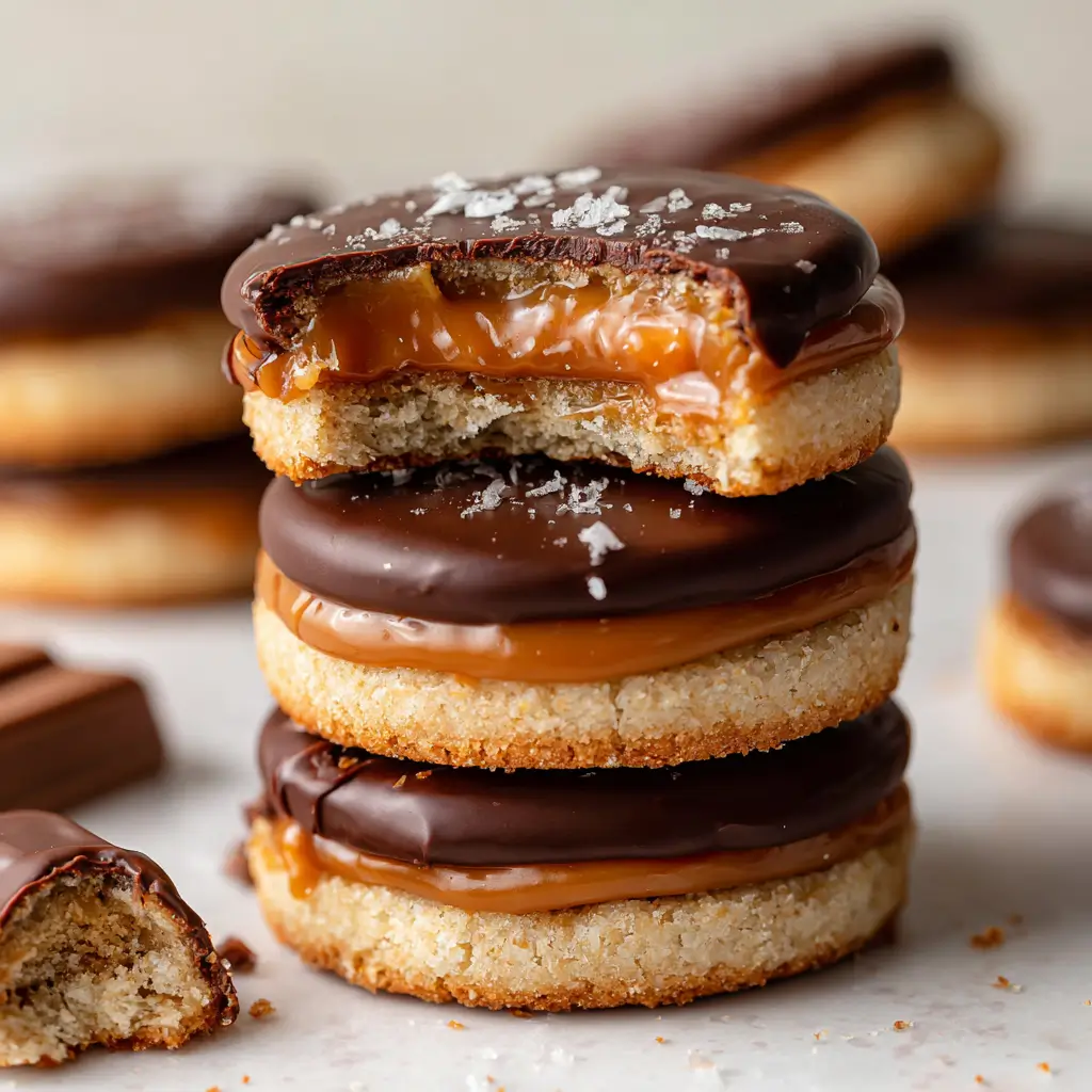 Twix Style Cookies