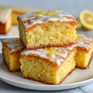 Best Lemon Brownies Recipe