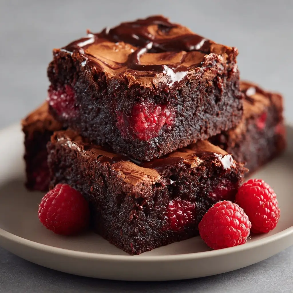 Best Raspberry Swirl Brownies Recipe