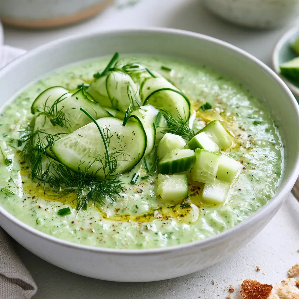 Cool Cucumber Gazpacho Soup For No Cook Summer Dinners