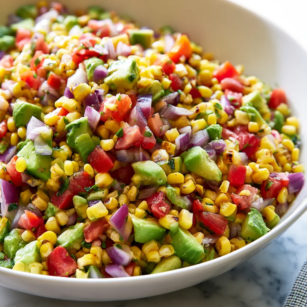 Grilled Corn And Avocado Salad For Summer Cookouts