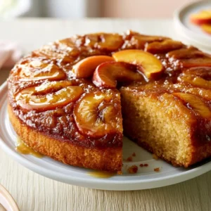 Peach Upside Down Cake