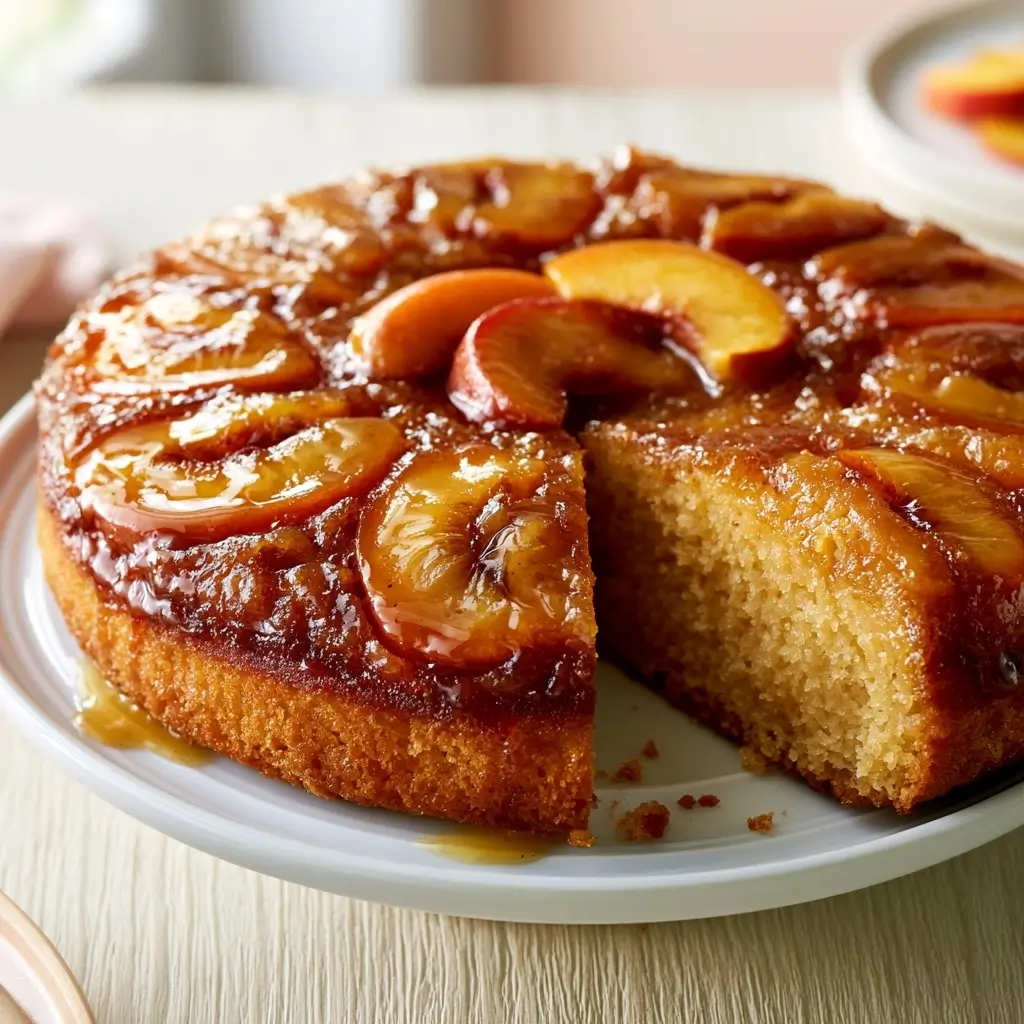 Peach Upside Down Cake