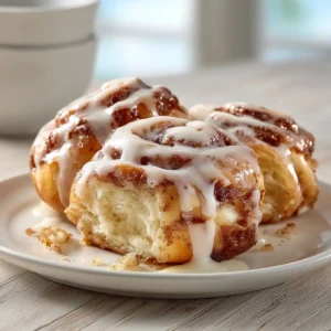 Quick Cinnamon Roll Bites