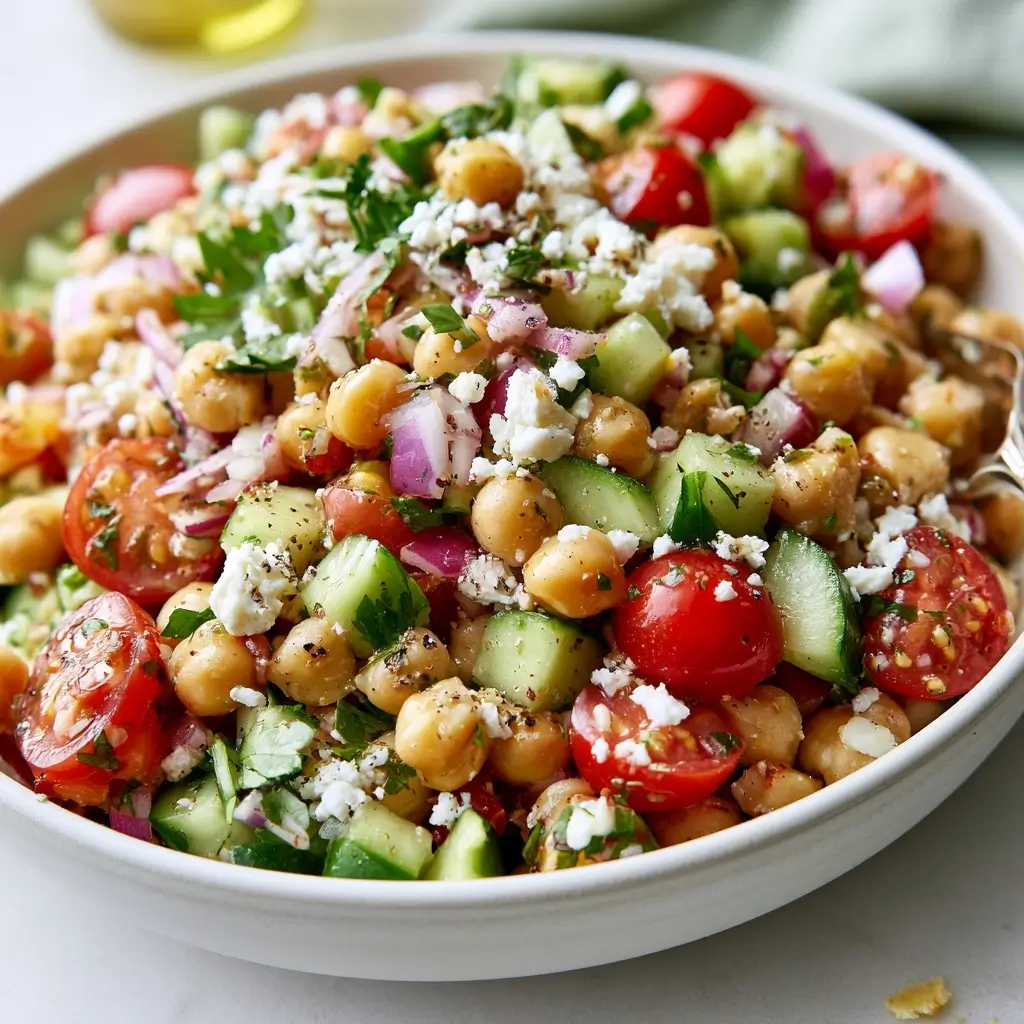 The Best Chickpea Salad