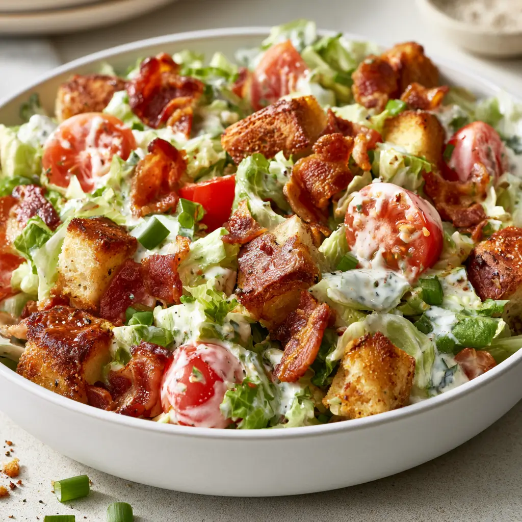 Crispy Blt Chopped Salad Summer Crowd Pleaser
