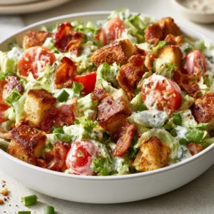 Crispy Blt Chopped Salad Summer Crowd Pleaser