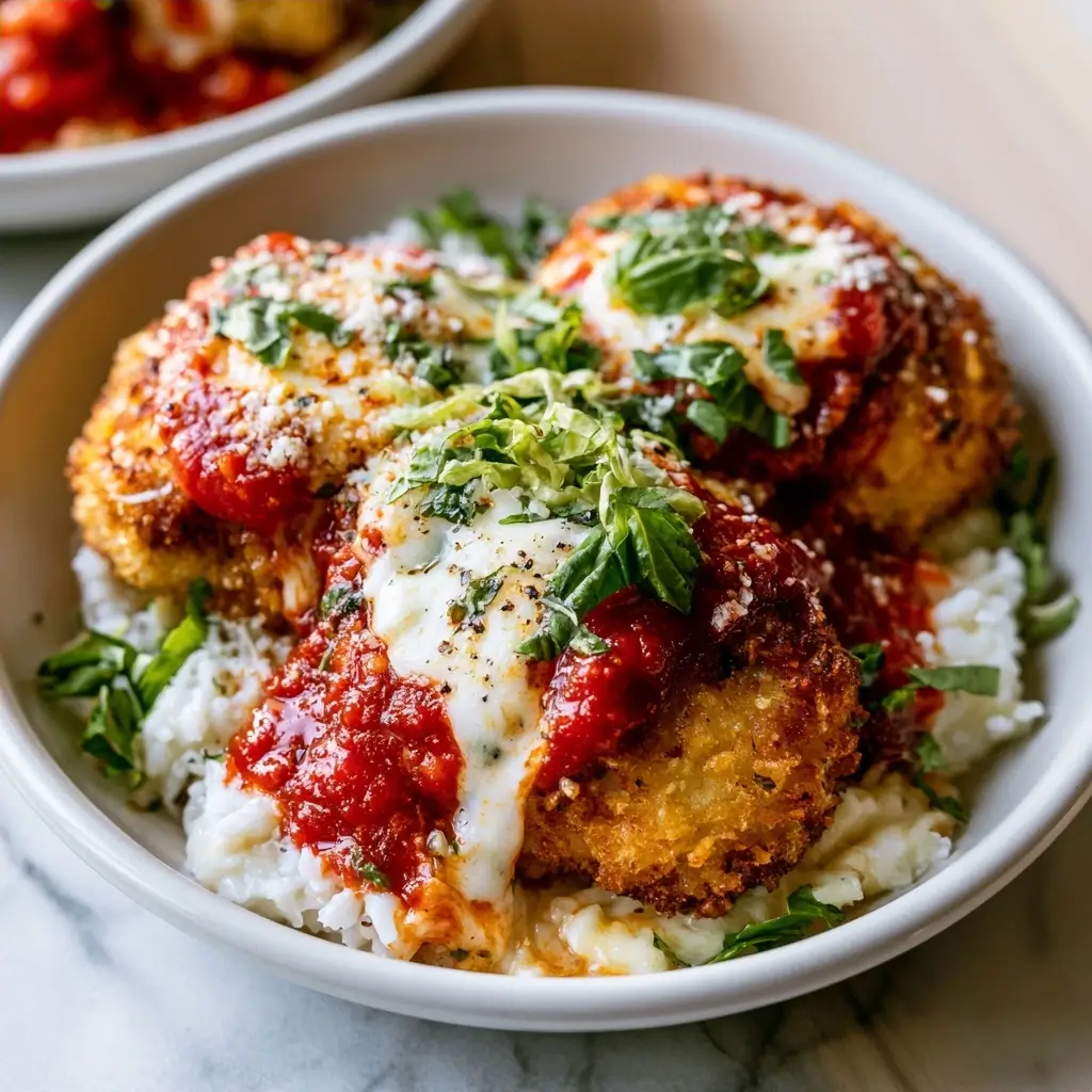 Healthy Chicken Parmesan Bowls In 30 Minutes
