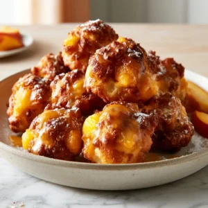 Southern Peach Fritters