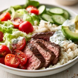 Steak Protein Bowl For Easy Lunch Ideas