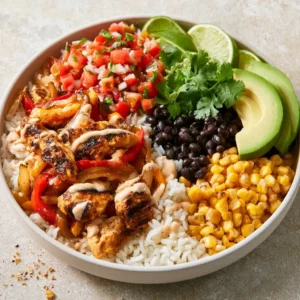 Chicken Fajita Bowl