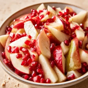 Crisp Apples, Juicy Pears, And Sweet Pomegranates: A Festive And Refreshing Recipe For Your Holiday Table & Thanksgiving Feast
