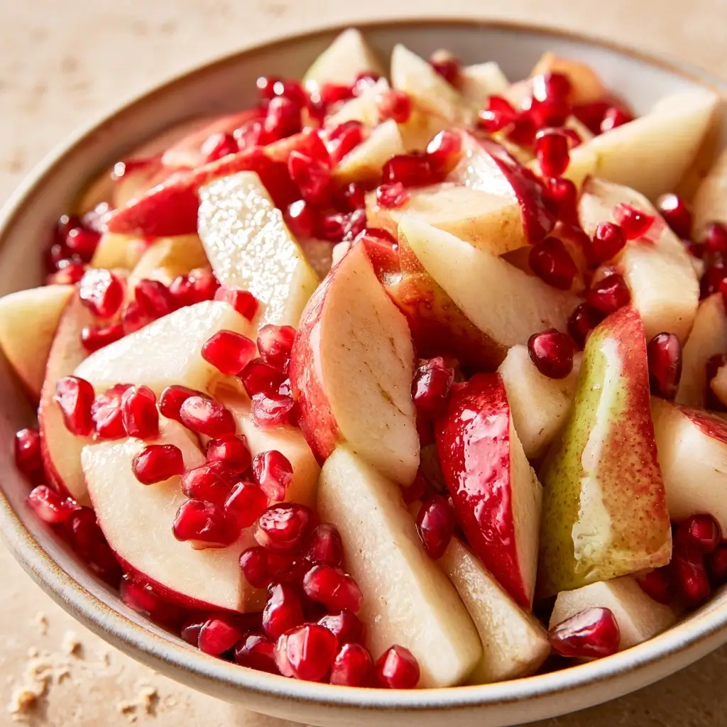 Crisp Apples, Juicy Pears, And Sweet Pomegranates: A Festive And Refreshing Recipe For Your Holiday Table & Thanksgiving Feast