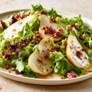 Pear Salad Recipe Ideal For Thanksgiving | Fall And Winter Holidays