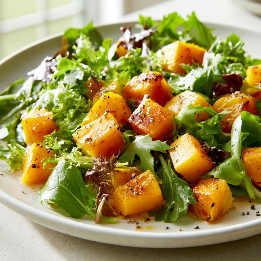 Thanksgiving Salad With Butternut Squash