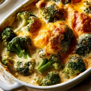 The Best Broccoli Cheese Casserole