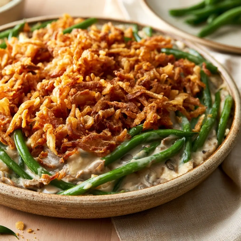 Vegan Green Bean Casserole