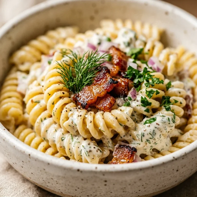 Bacon Ranch Pasta Salad