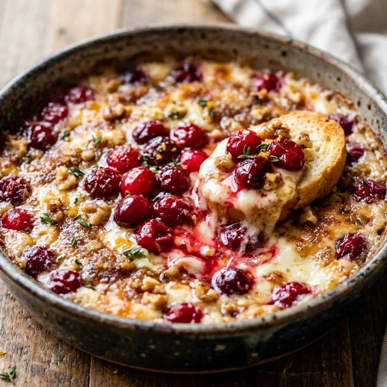 Baked Cranberry Cream Cheese Dip