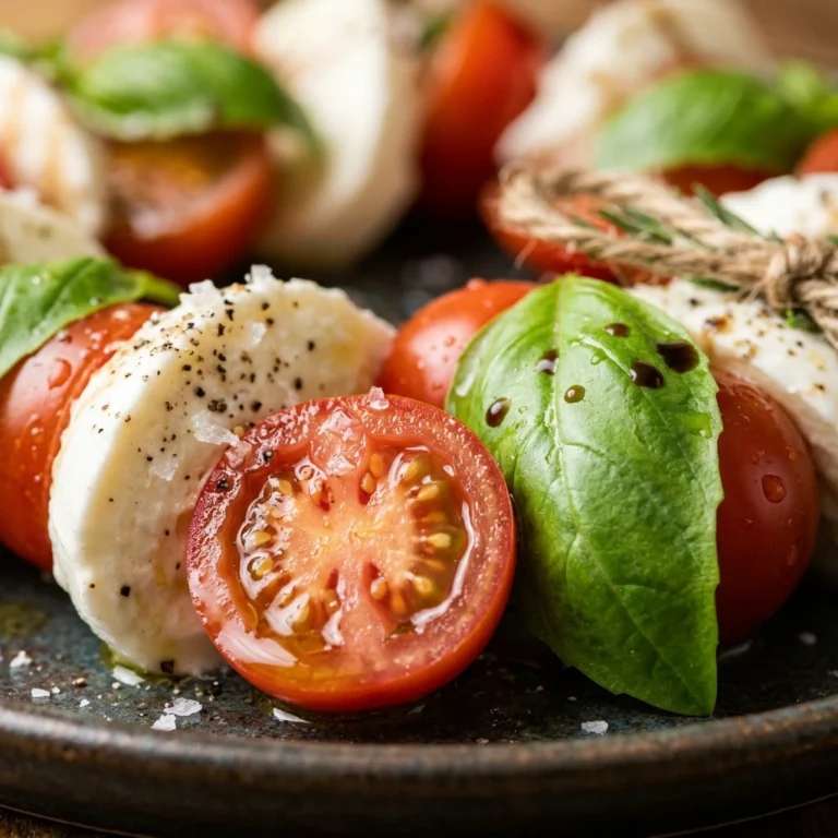 Caprese Salad Wreath