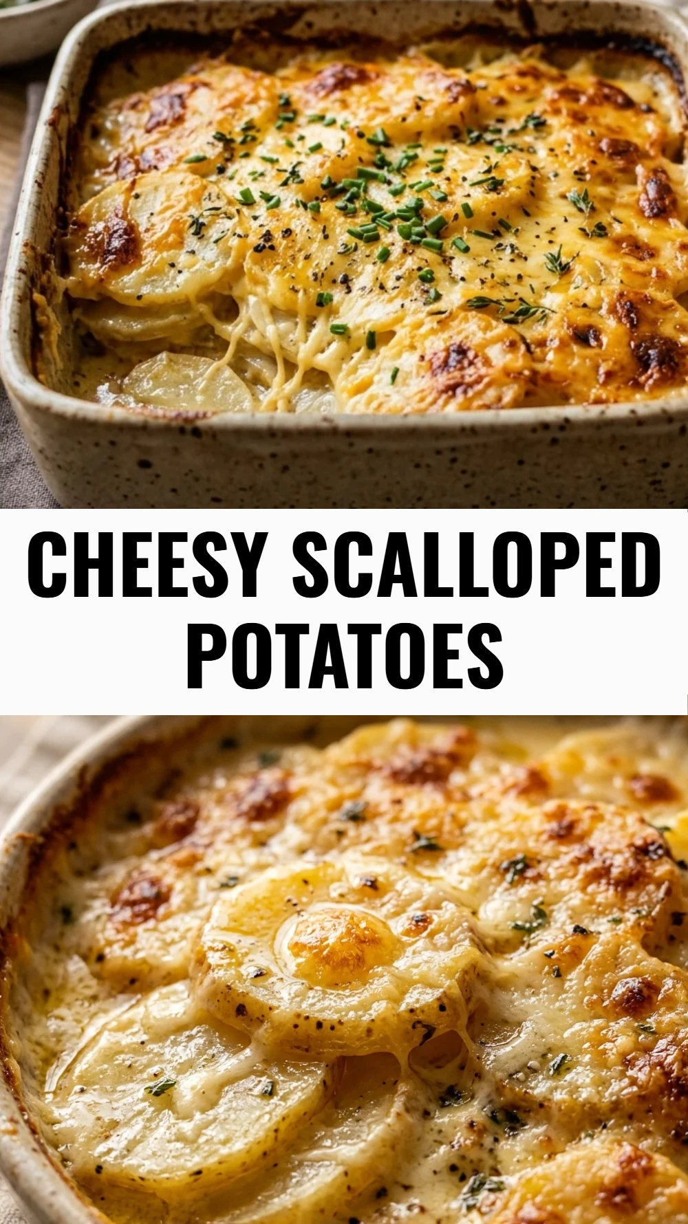 Cheesy Scalloped Potatoes