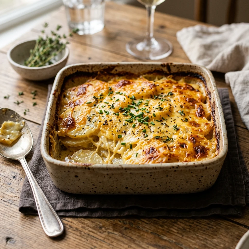 Cheesy Scalloped Potatoes