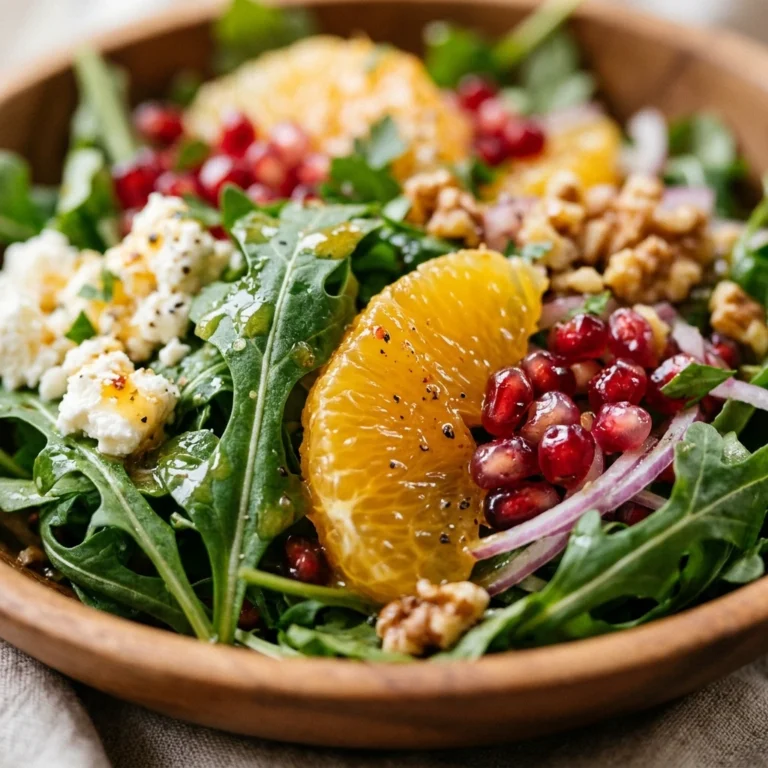Christmas Salad with Orange Vinaigrette