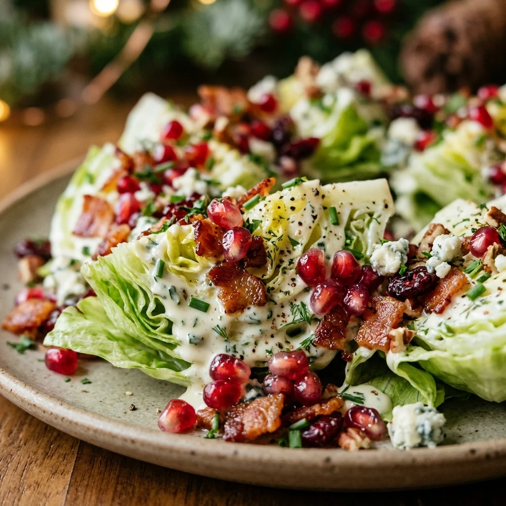 Christmas Wedge Salad Wreath
