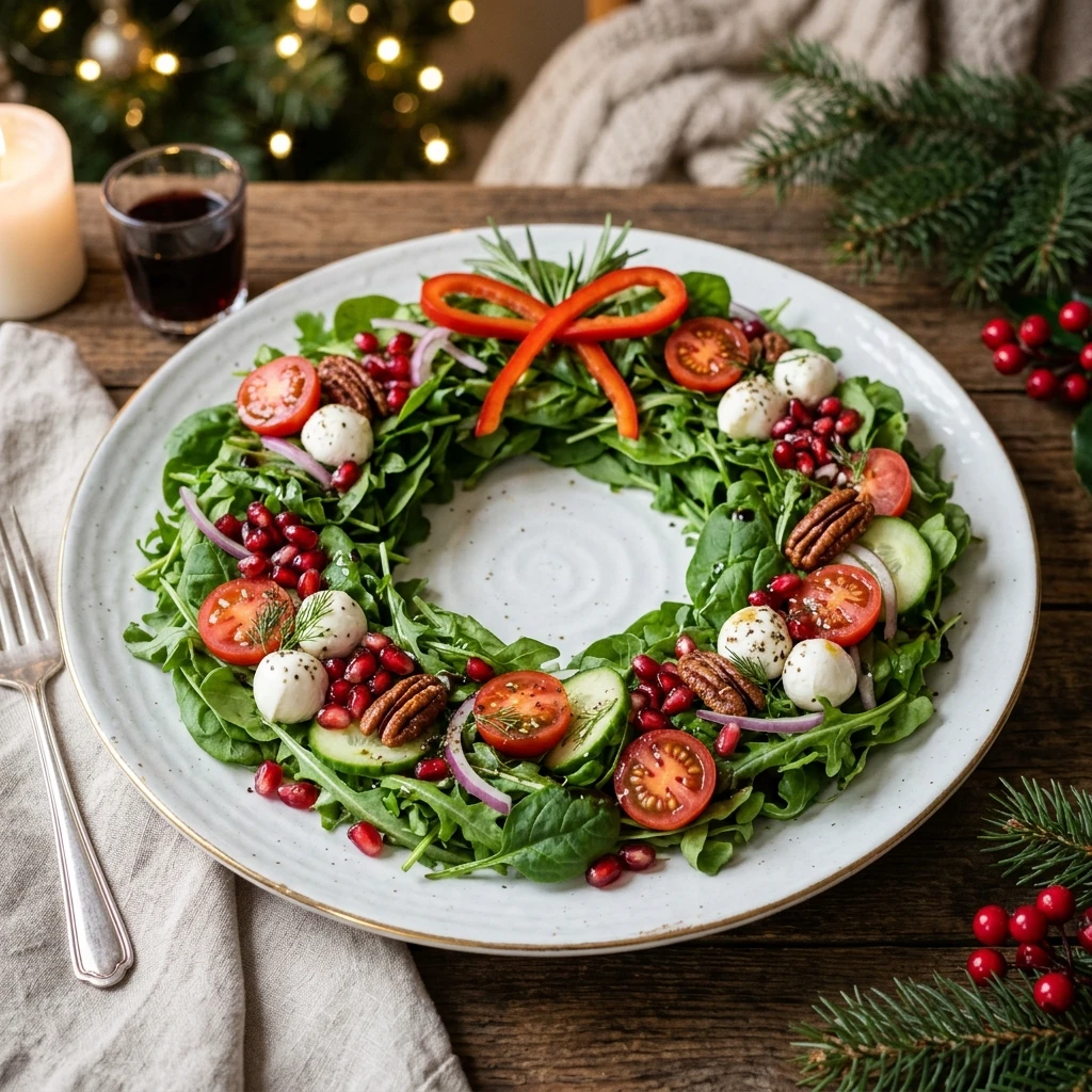 Christmas Wreath Salad