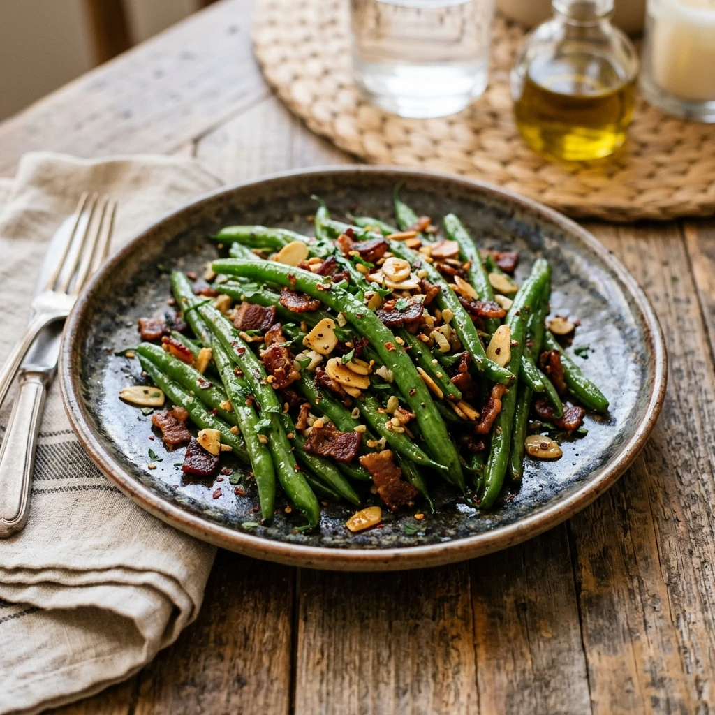 Crack Green Beans
