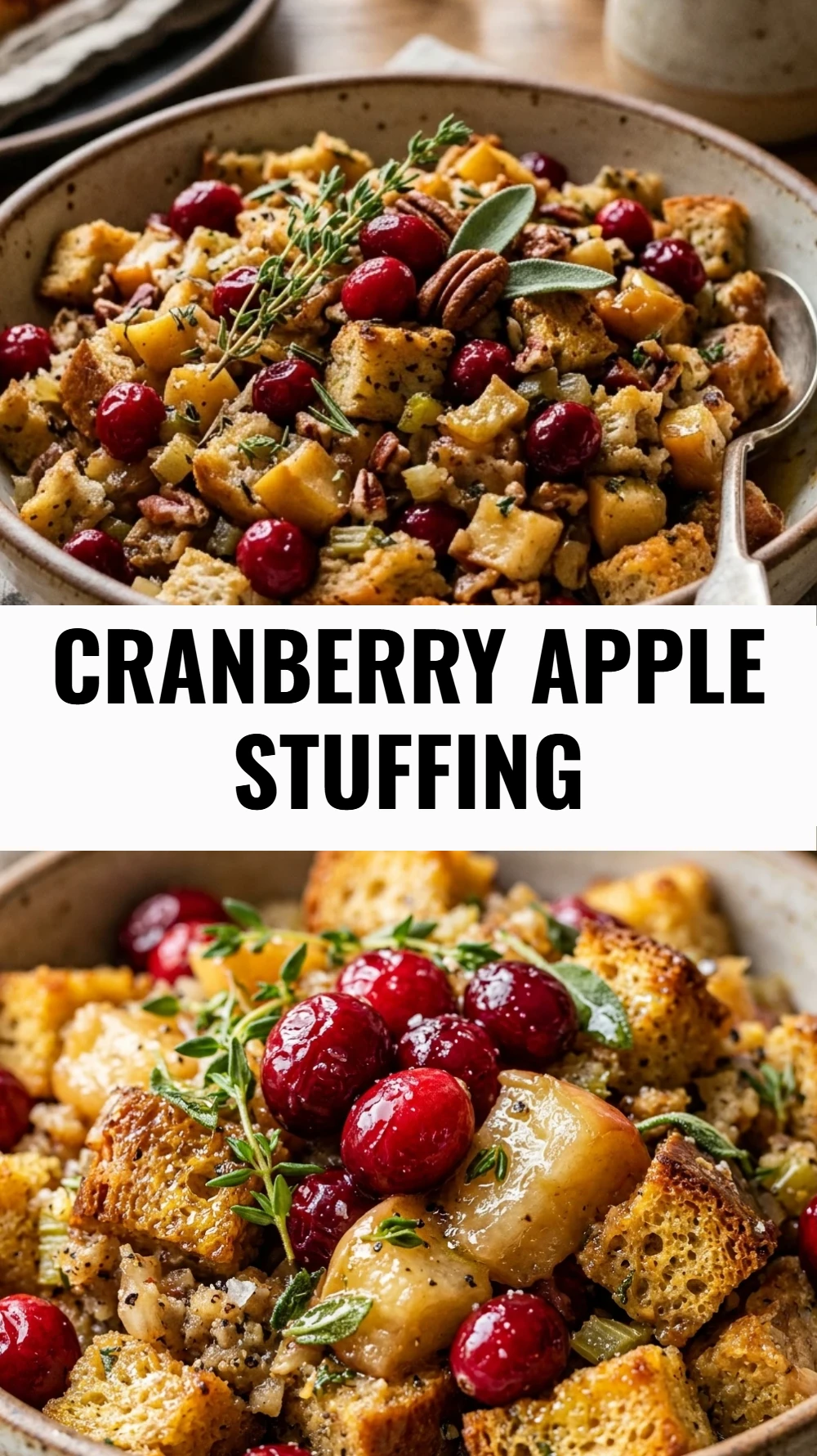 Cranberry Apple Stuffing