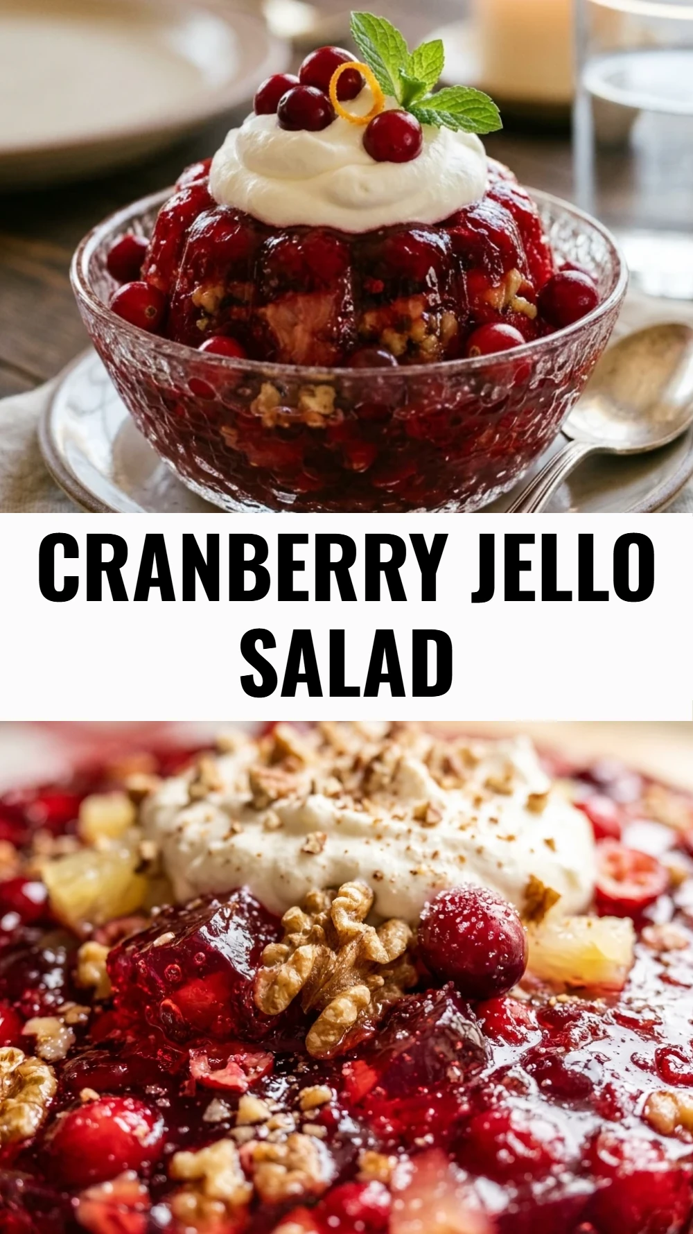 Cranberry Jello Salad