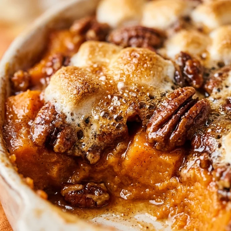 Easy Candied Sweet Potato Casserole