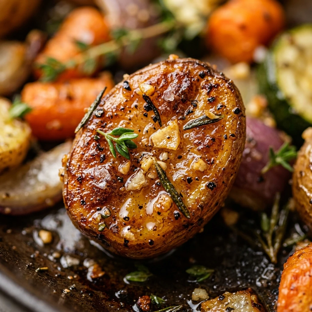 Garlic and Herb Roasted Veggies