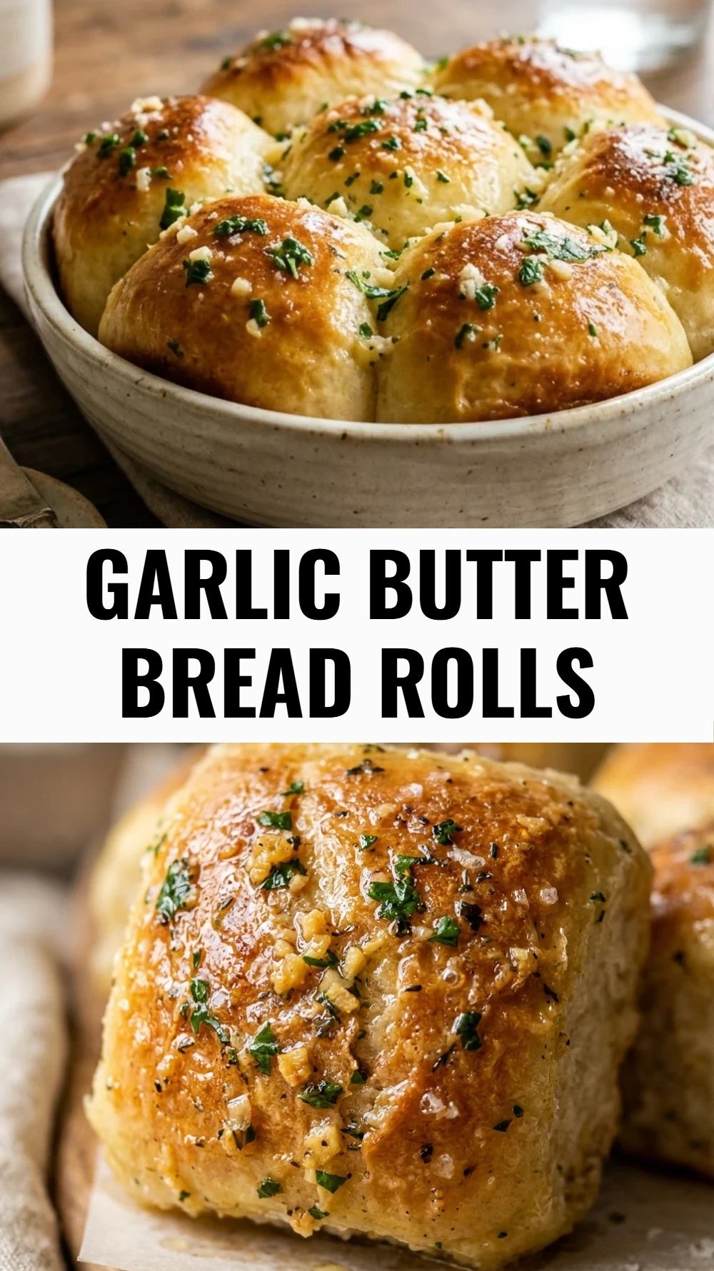 Garlic Butter Bread Rolls
