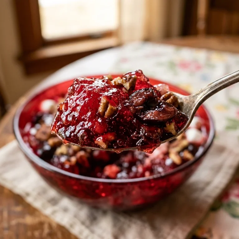 Grandma Meme's Cherry Coke Jello Salad