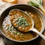 Make-Ahead Cider and Sage Gravy