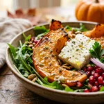 Pumpkin Feta Salad for Thanksgiving