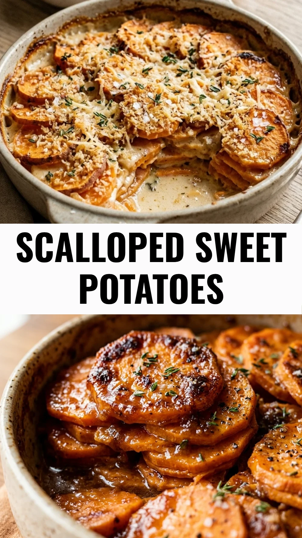 Scalloped Sweet Potatoes