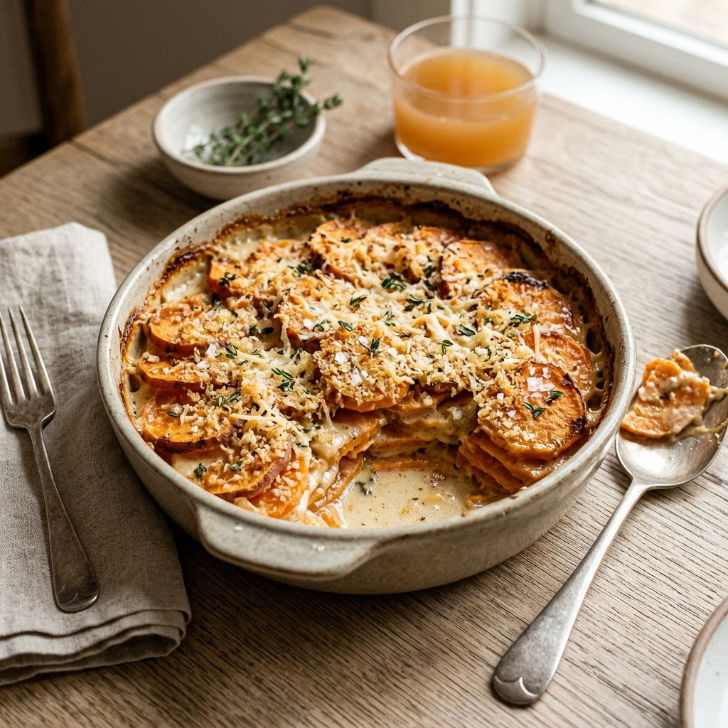 Scalloped Sweet Potatoes
